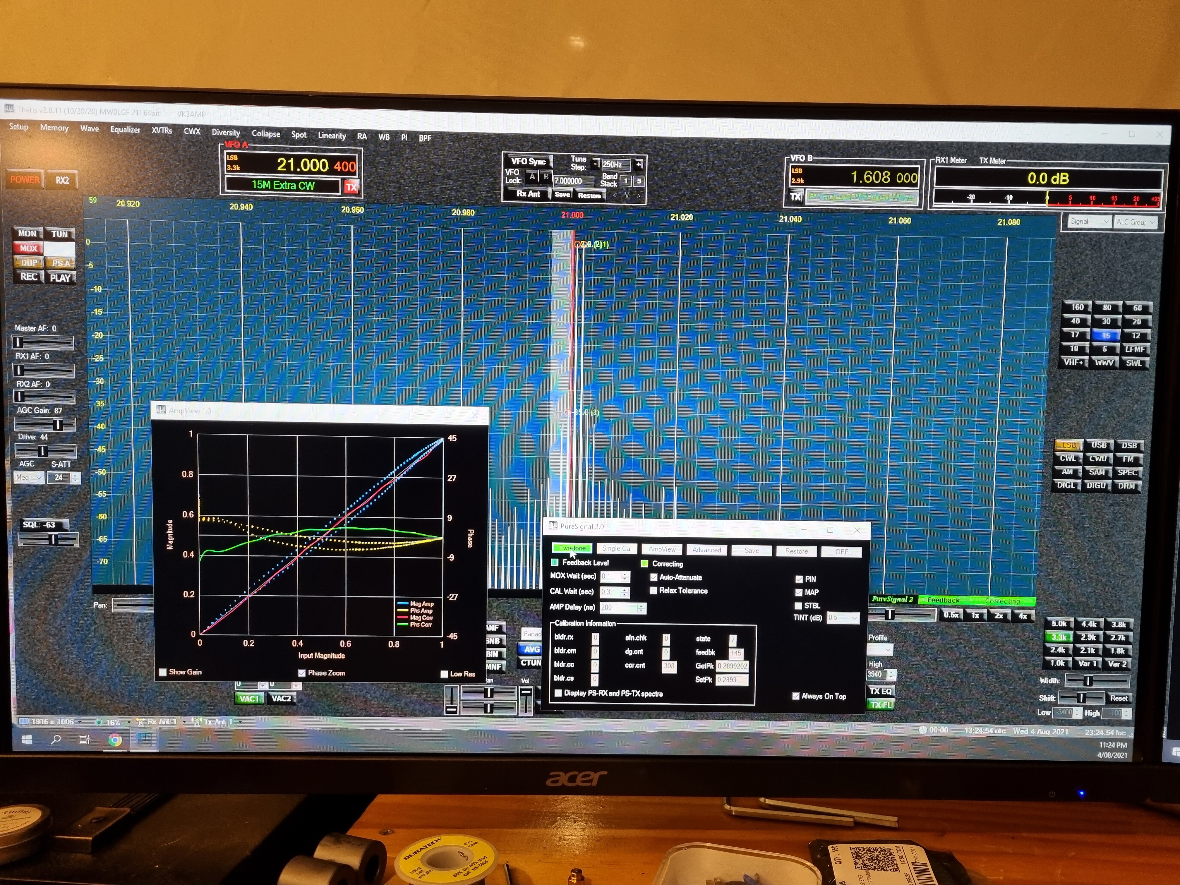Pure signal on