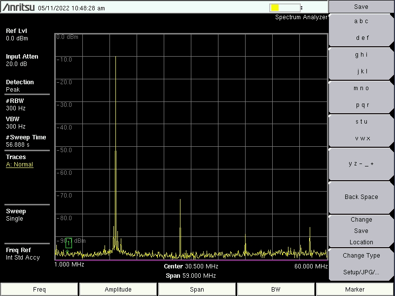 7000DLE 5W 14 MHz -Sweep into 50-Ohm Load.jpg