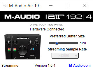 M Audio Control Panel.jpg