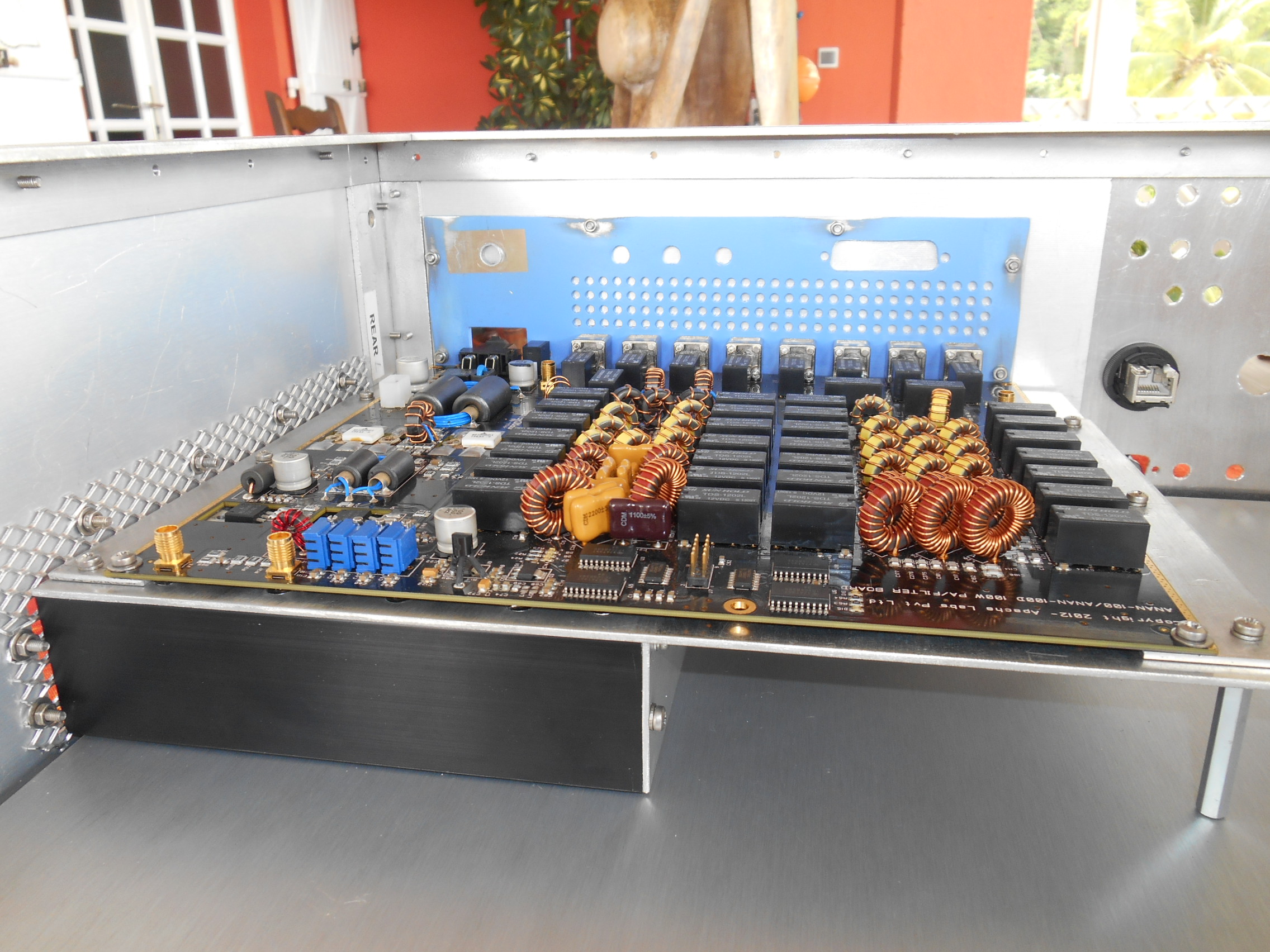 PA unit on its heatsink